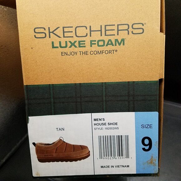👟 Skechers Men’s House Shoes – Size 10 – Memory Foam Slip-On Slippers – NEW! - Picture 11 of 11
